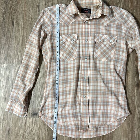 LEVI STRAUSS & CO Snap Button Down Long Sleeve Shirt - Picture 3 of 7